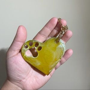 Big Heart Keychain/Resin Keychain